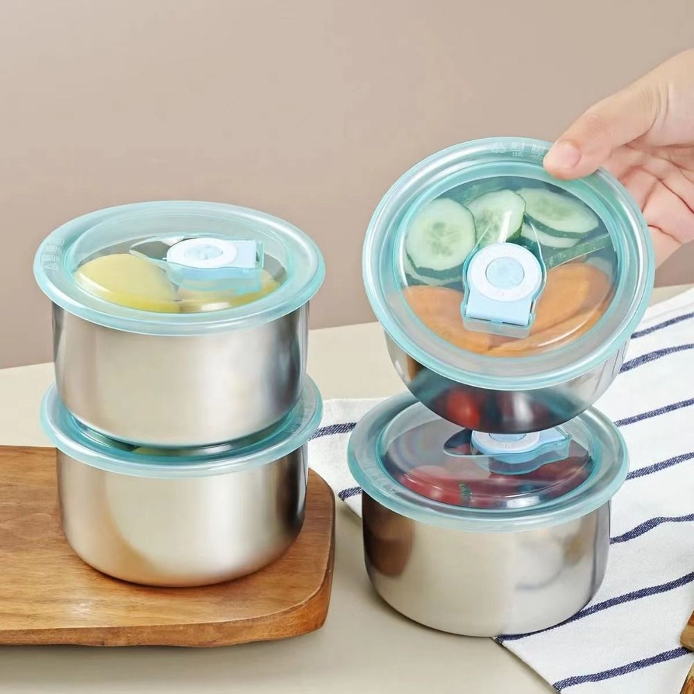 Meal Prep Frozen - Mangkuk bulat multifungsi, kotak makan siang