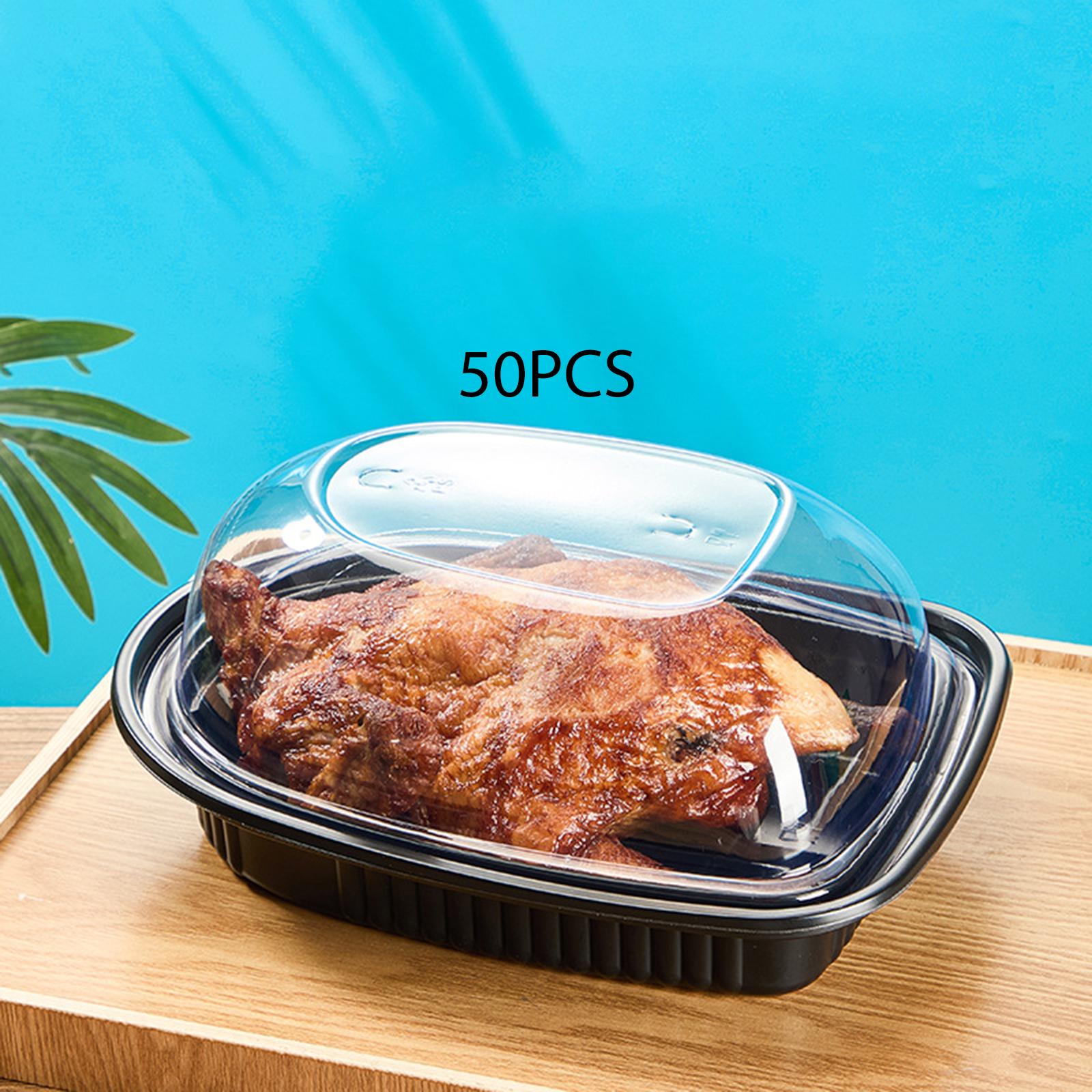 Meal Prep With Chicken - Kotak Rotisserie Ayam Panggang Sekali Pakai,