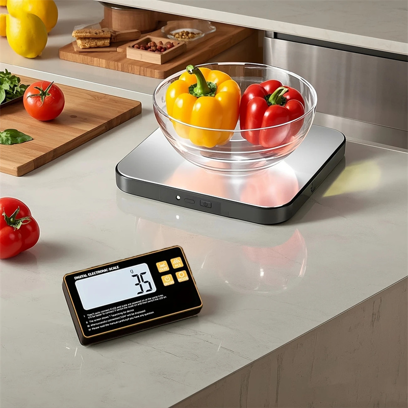 Meal Prep Chef - Timbangan Dapur Nirkabel dengan Layar Jarak