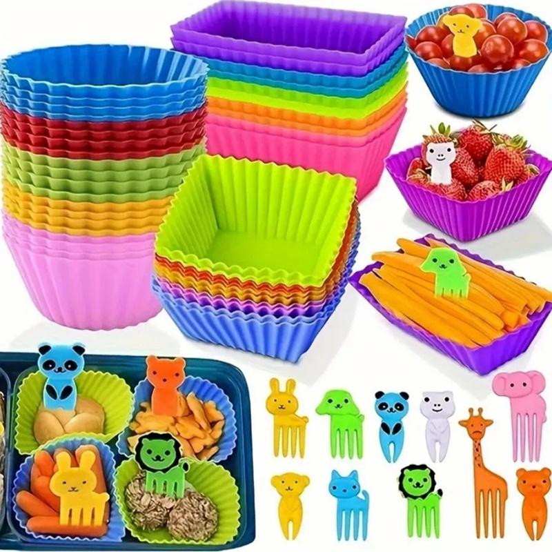 Meal Prep Template - ● 12/24 Buah Pembagi Kotak Makan