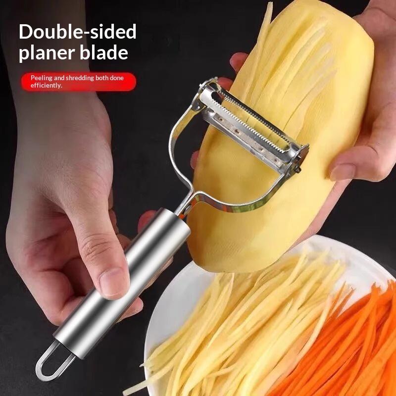 Meal Prep Chef - Pengupas Baja Tahan Karat Fungsi Ganda