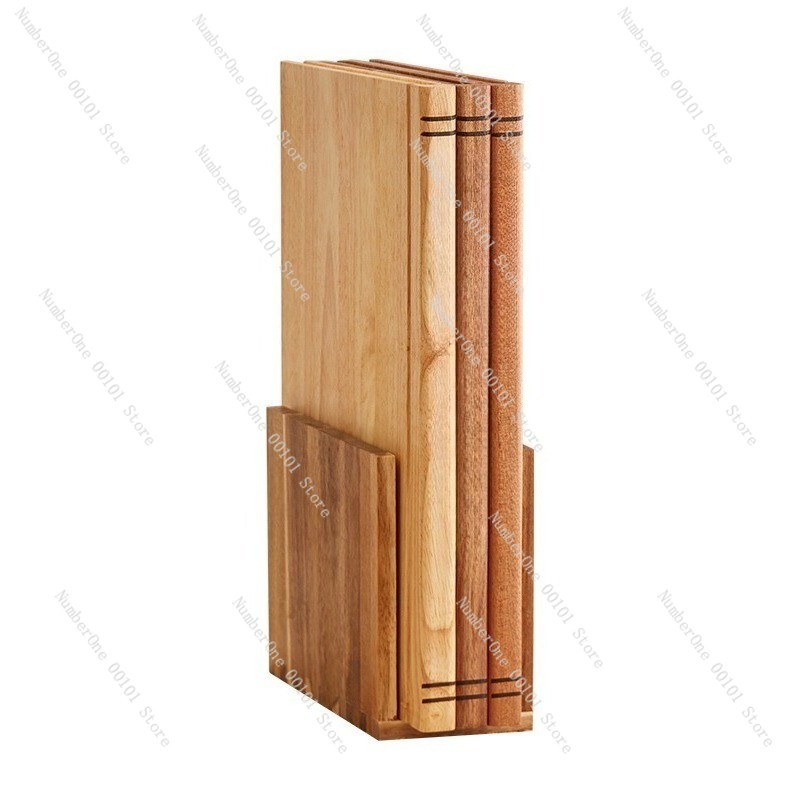 Meal Prep Chef - Papan Potong Kayu Solid Elegan Bentuk