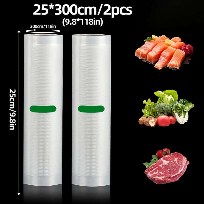 Meal Prep List - 2-Pack Gulungan Plastik Vakum 3M: Bebas