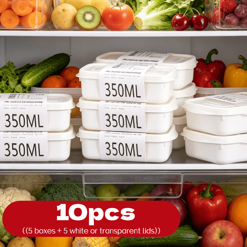 Meal Prep Box - 10 Buah Set Kotak Penyimpanan Makanan