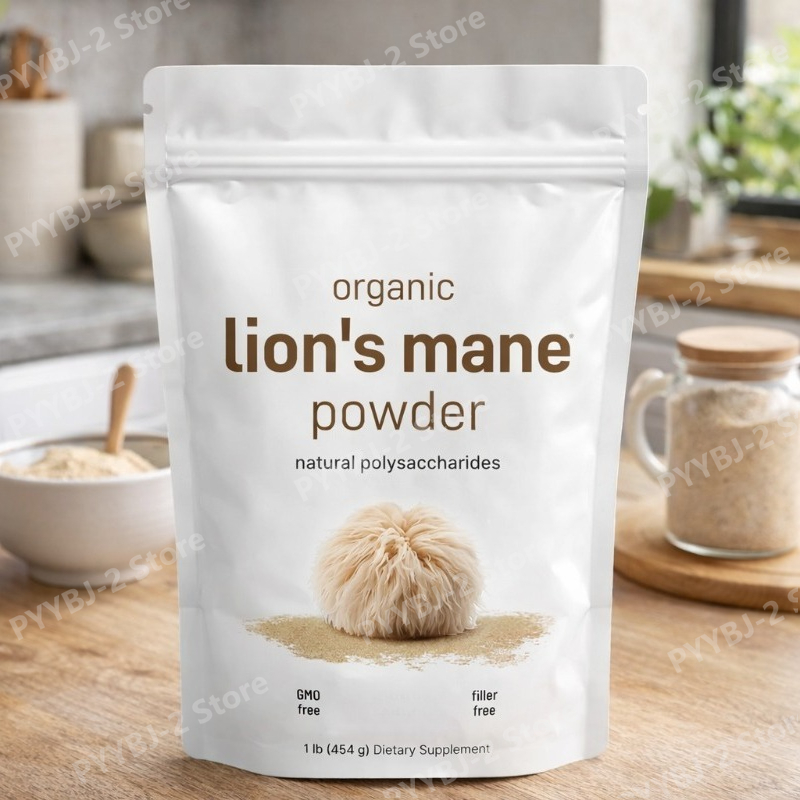 Meal Prep Smoothies - Bubuk Jamur Lion's Mane Organik Mendukung