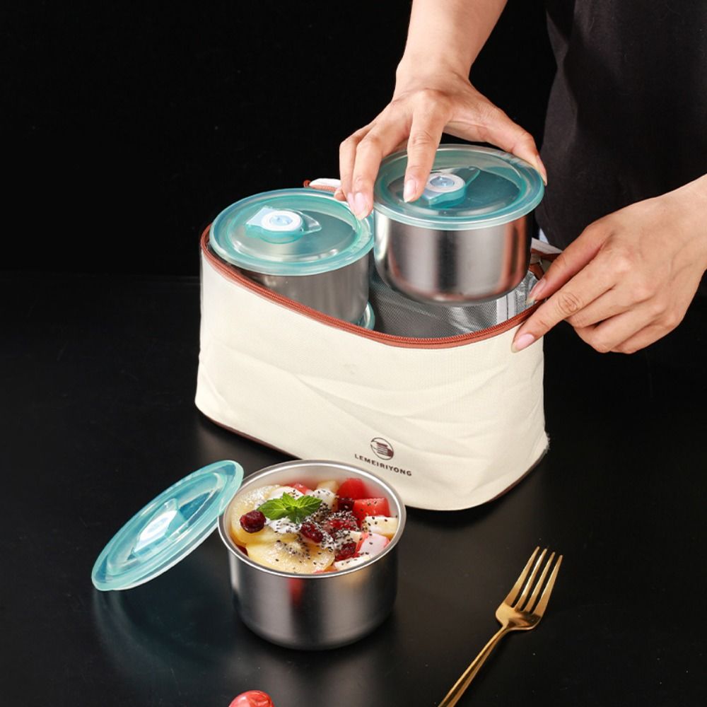 Mangkuk bulat multifungsi, kot - Meal Prep Frozen ulasan dan harga