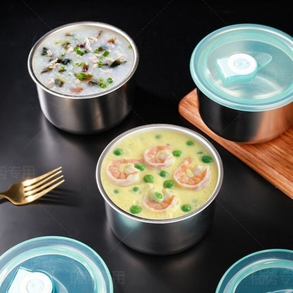 Mangkuk bulat multifungsi, kot - Meal Prep Frozen ulasan dan harga