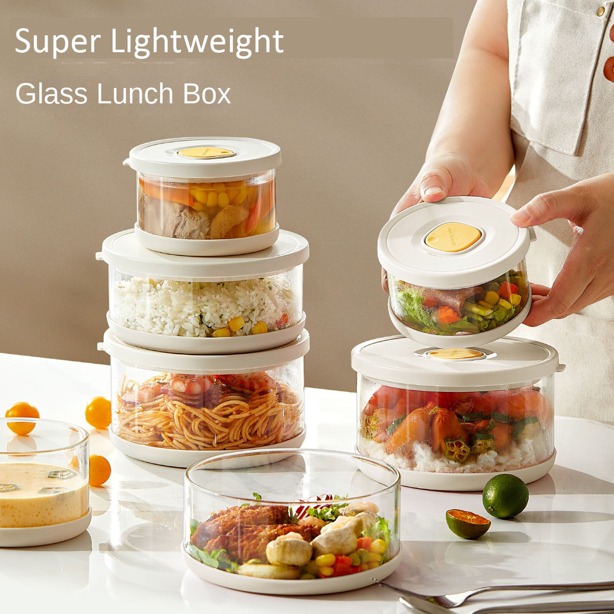 Wadah Penyimpanan Makanan Kaca - Meal Prep Frozen ulasan dan harga