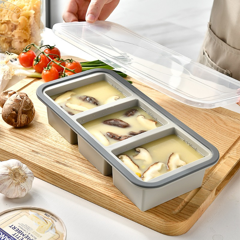Souper Cubes, Cetakan Silikon  - Meal Prep Chia Pudding ulasan dan harga