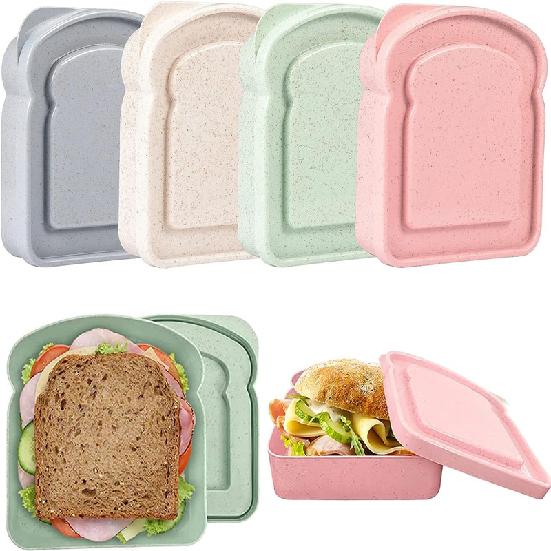 Wadah Sandwich kotak makan sia - Meal Prep Box ulasan dan harga