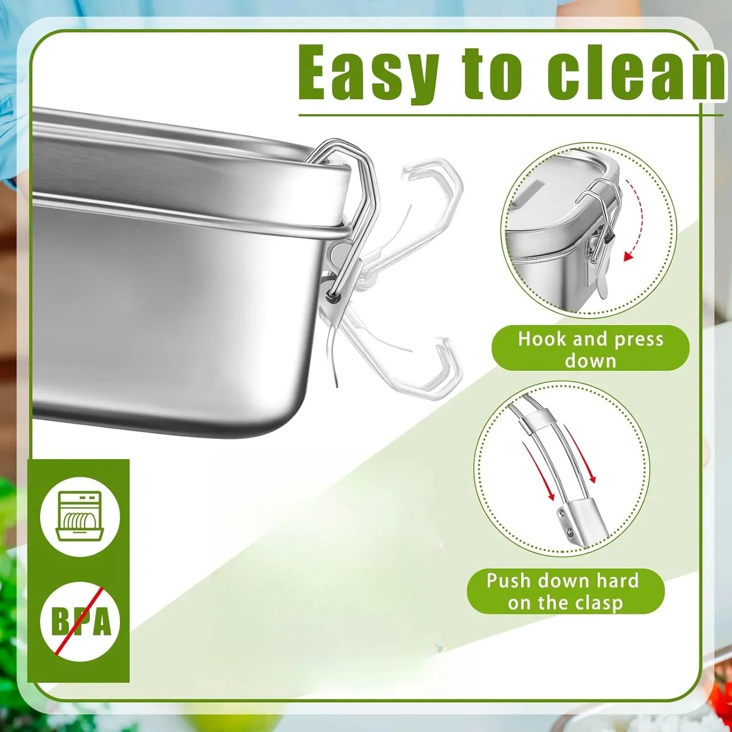 Kotak Makan Siang Baja Tahan K - Meal Prep List ulasan dan harga