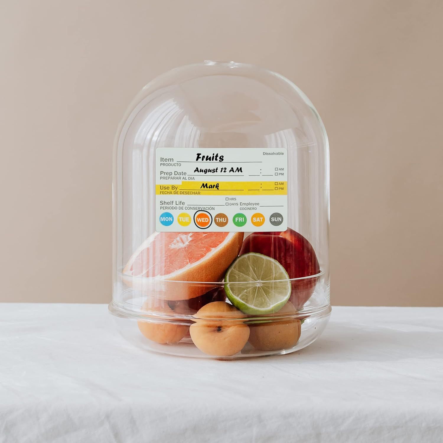 250 Buah/Rol Label Tanggal Mak - Meal Prep Chef ulasan dan harga