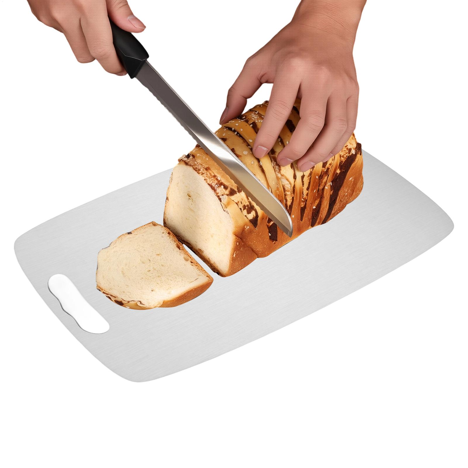 Papan Pemotong Baja Tahan Kara - Meal Prep With Chicken ulasan dan harga