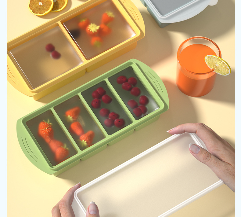Cetakan Silikon 1000ML dengan  - Meal Prep Chia Pudding ulasan dan harga