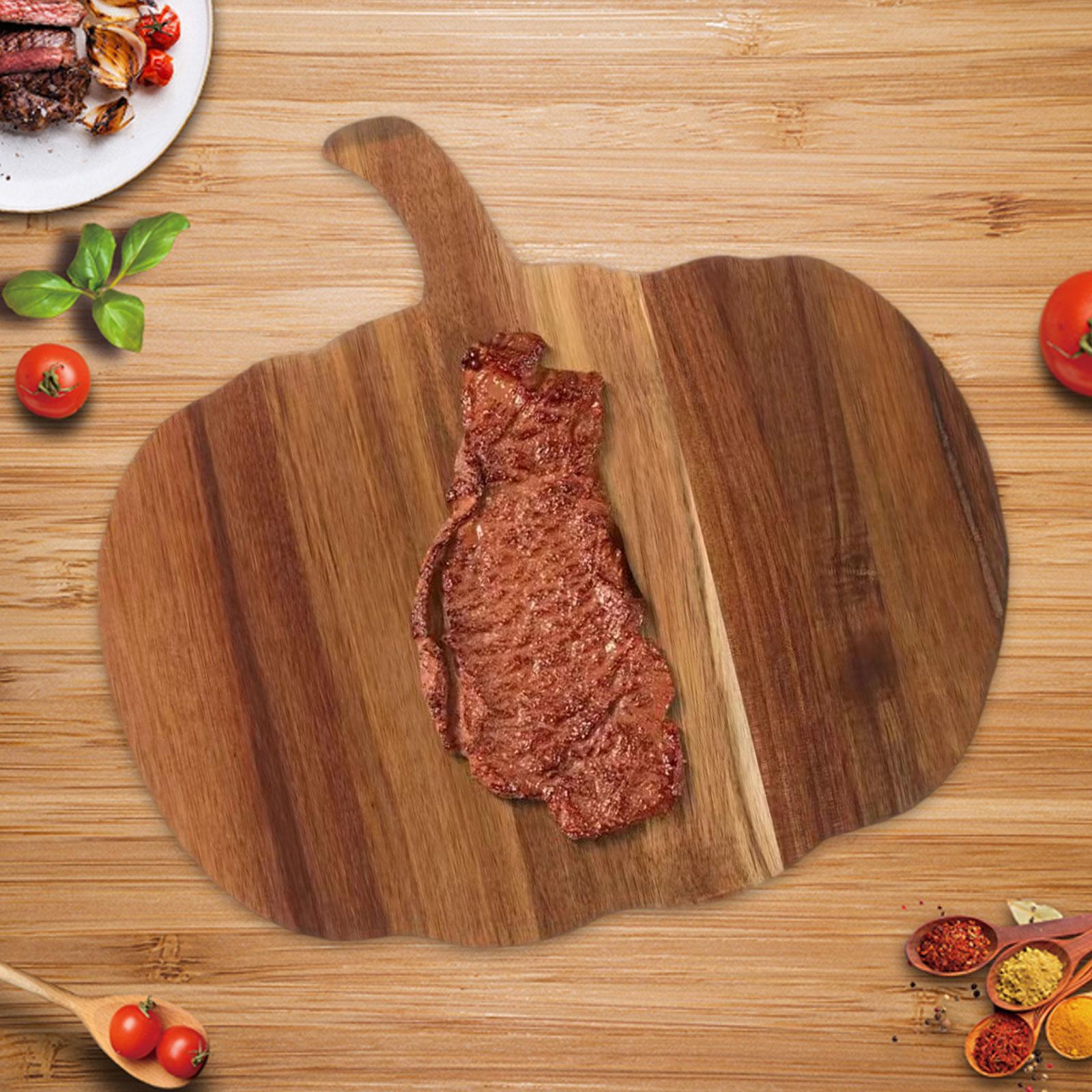 Talenan Kayu Bentuk Labu Hallo - Meal Prep Chef ulasan dan harga