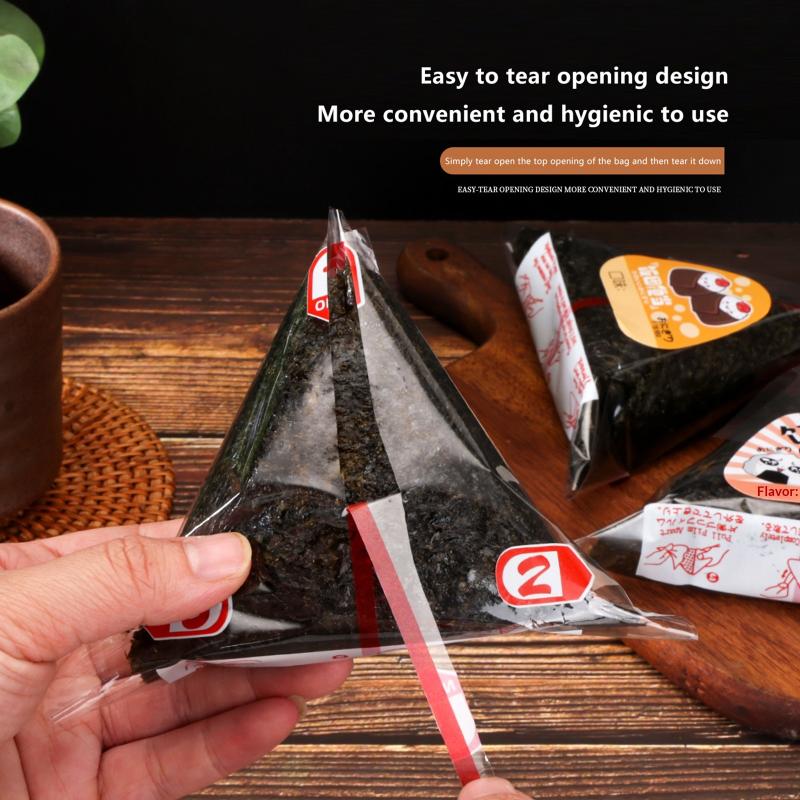 Kantong Kemasan Nasi Sushi Seg - Meal Prep Wraps ulasan dan harga