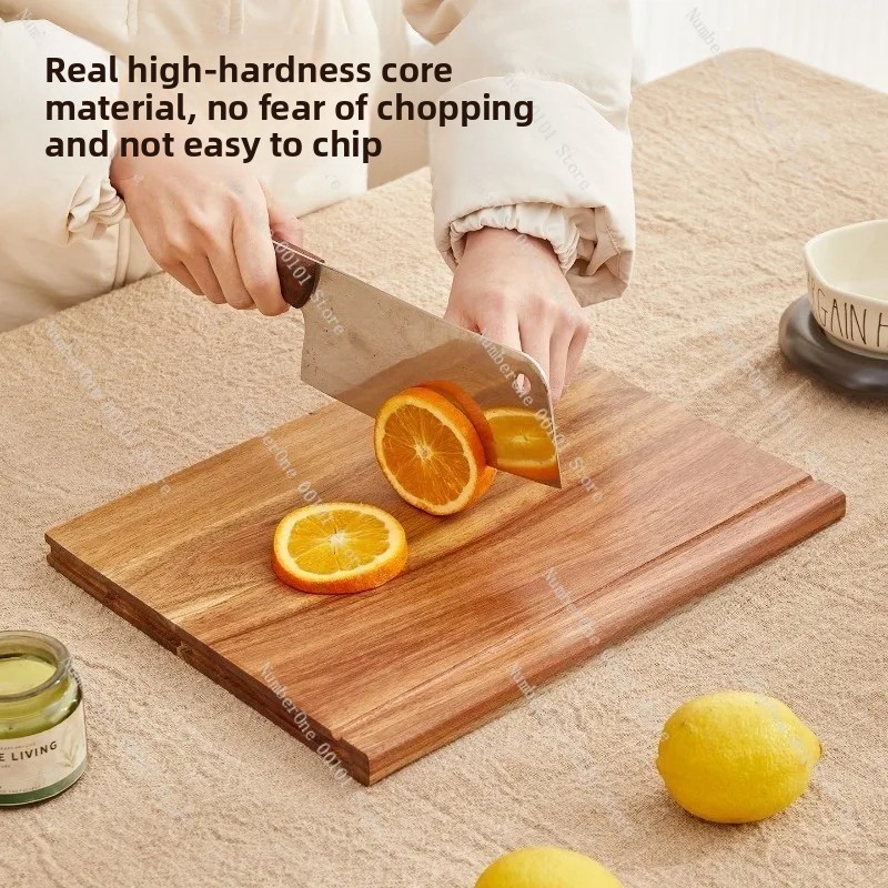 Papan Potong Kayu Solid Elegan - Meal Prep Chef ulasan dan harga