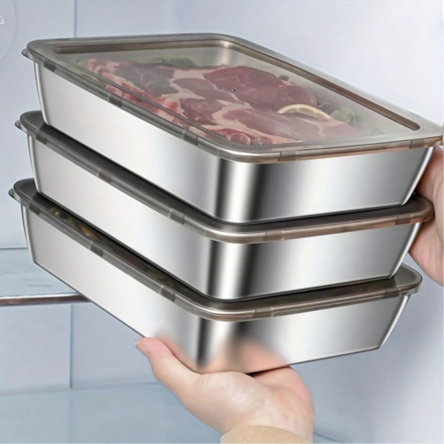 6pcs (3 Kotak + 3 Tutup) Set W - Meal Prep Box ulasan dan harga