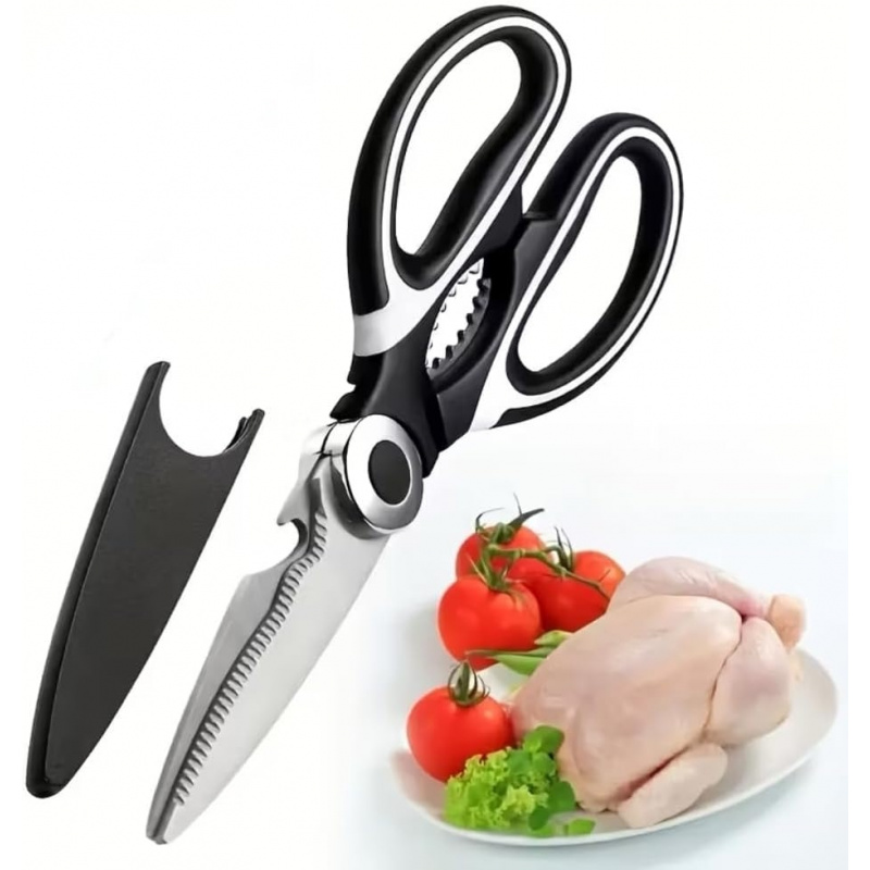 Gunting Dapur Stainless Steel  - Meal Prep With Chicken ulasan dan harga