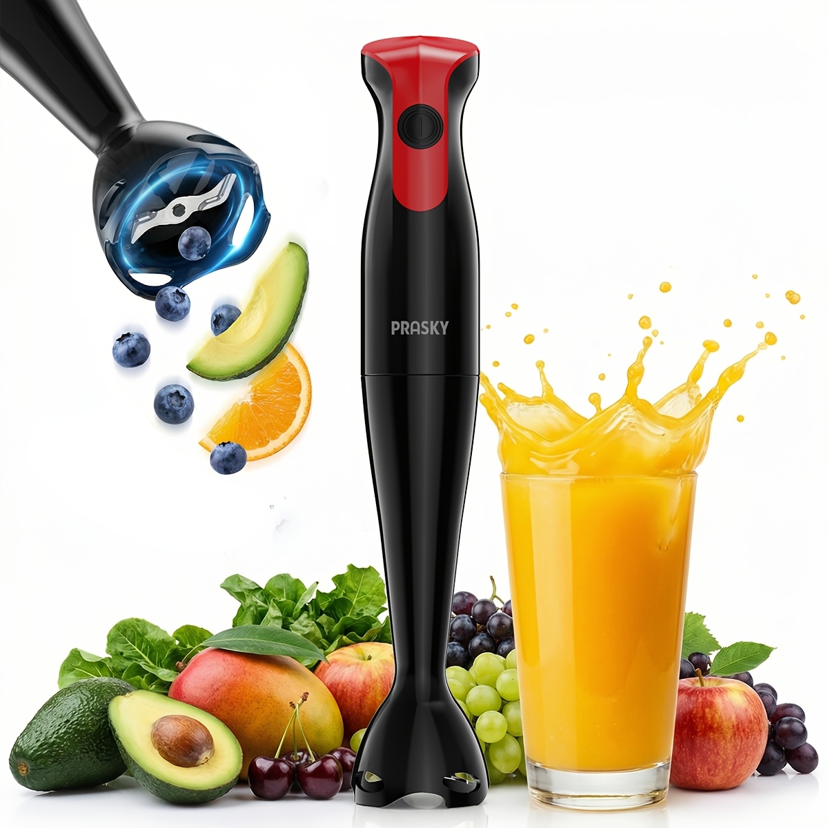 Blender Tangan Elektrik Portab - Meal Prep Smoothies ulasan dan harga