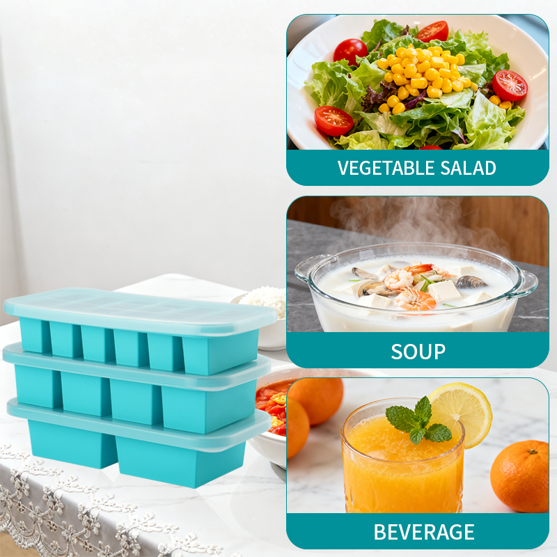 Cetakan Baki Beku Silikon 2 at - Meal Prep Chef ulasan dan harga