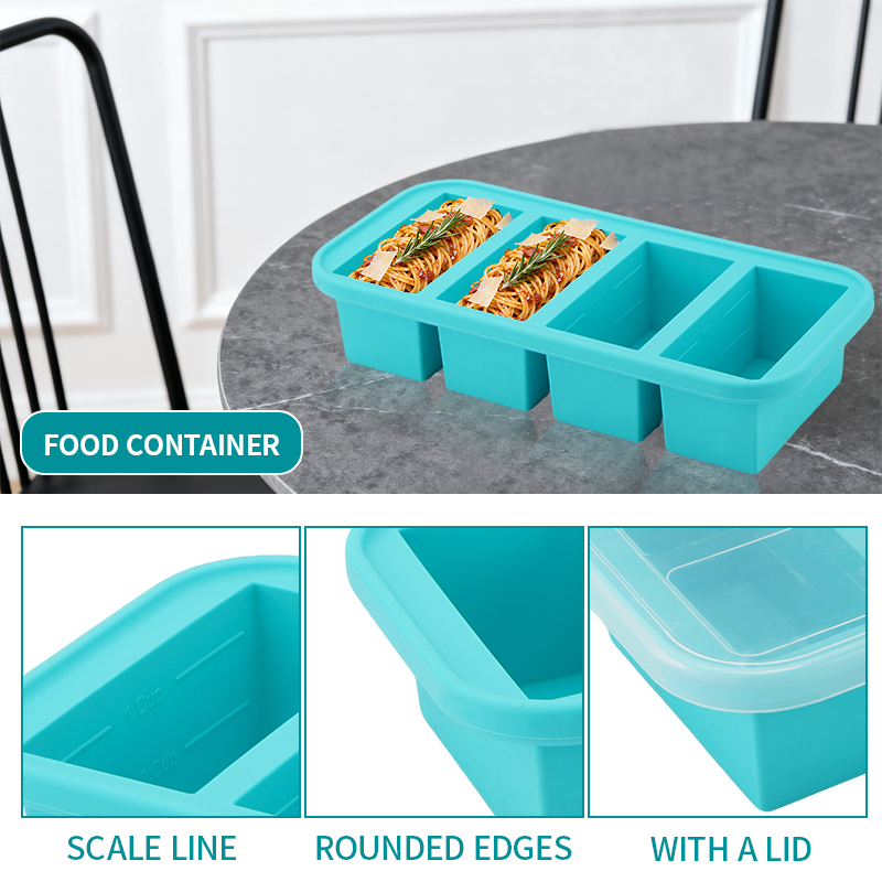Cetakan Baki Beku Silikon 2 at - Meal Prep Chef ulasan dan harga