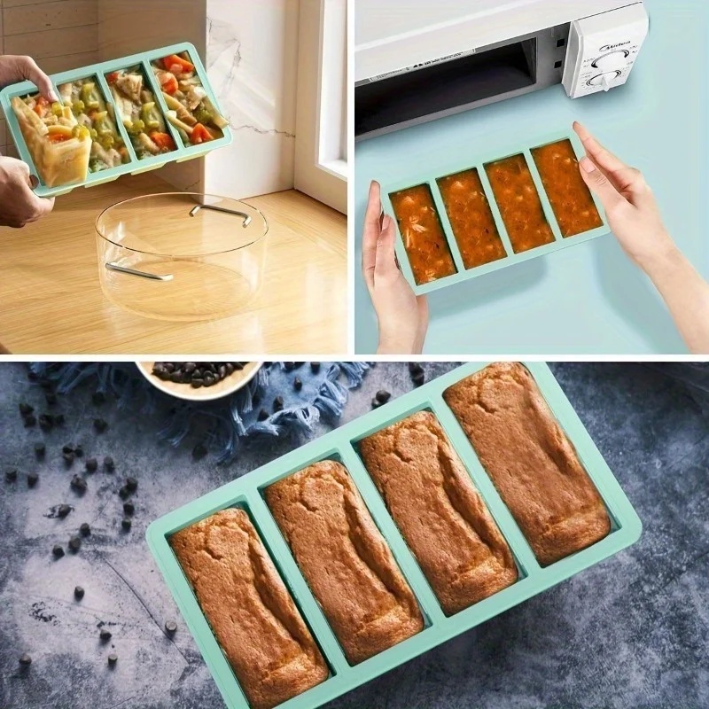 Baki Silikon Tumpuk dengan Tut - Meal Prep Chia Pudding ulasan dan harga