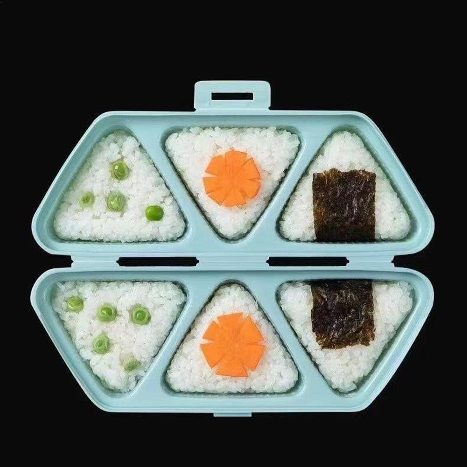 Cetakan Sushi 6 Lubang Bentuk  - Meal Prep Template ulasan dan harga