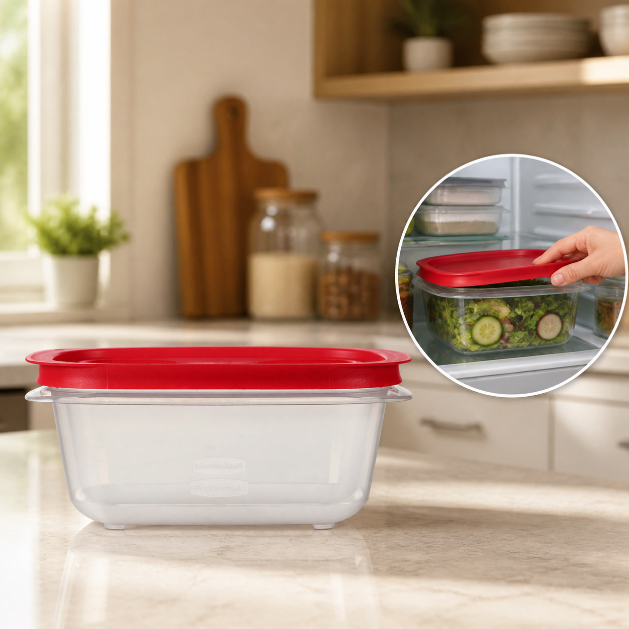 Wadah Penyimpanan Makanan Pers - Meal Prep Box ulasan dan harga