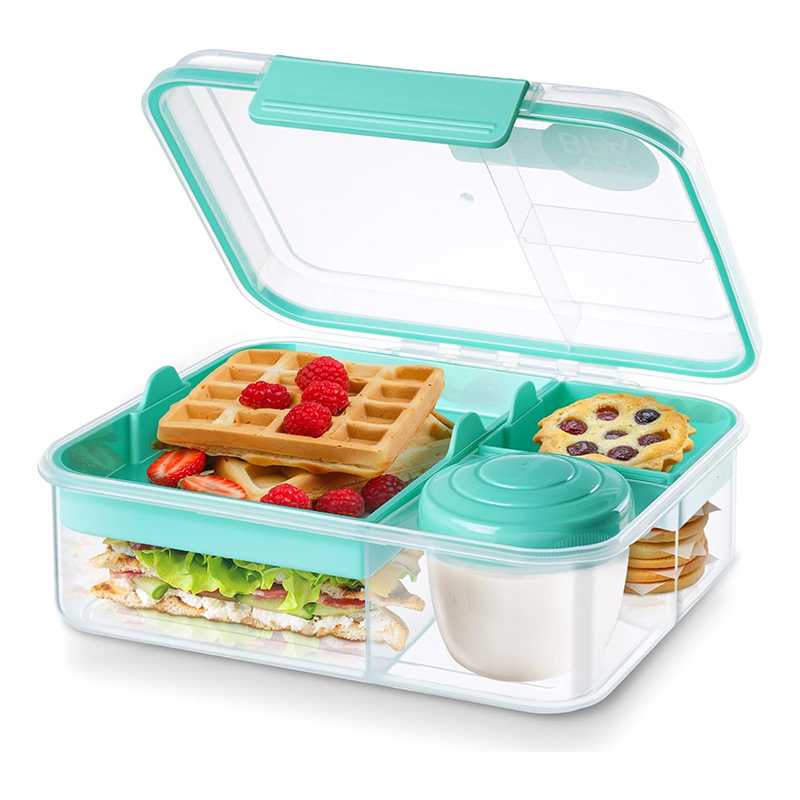 Kotak Makan Bento 4 Komparteme - Meal Prep Menu ulasan dan harga