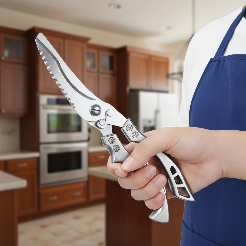 Gunting Dapur Baja Tahan Karat - Meal Prep With Chicken ulasan dan harga