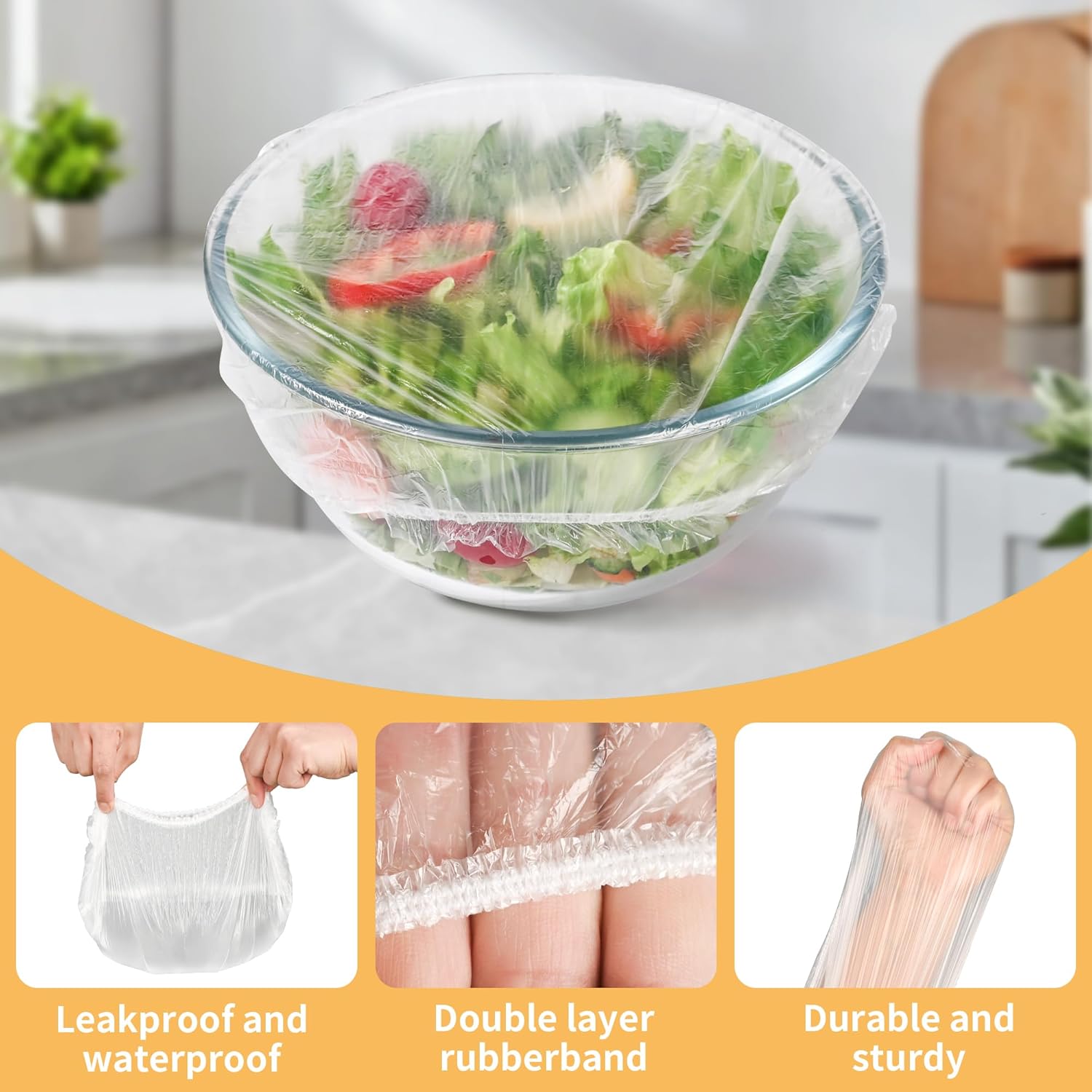 100 Bungkus Plastik Elastis Be - Meal Prep List ulasan dan harga