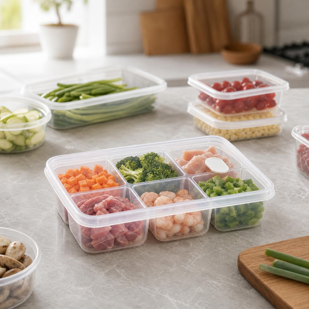 Kotak Penyimpanan Makanan Beku - Meal Prep Frozen ulasan dan harga