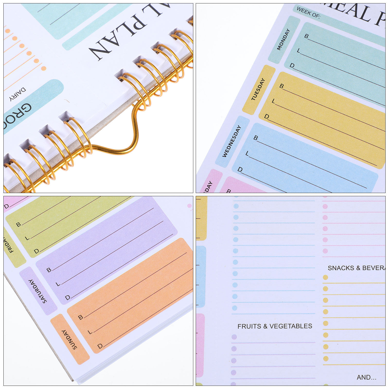 Buku Catatan Perencana Makanan - Meal Prep Menu ulasan dan harga