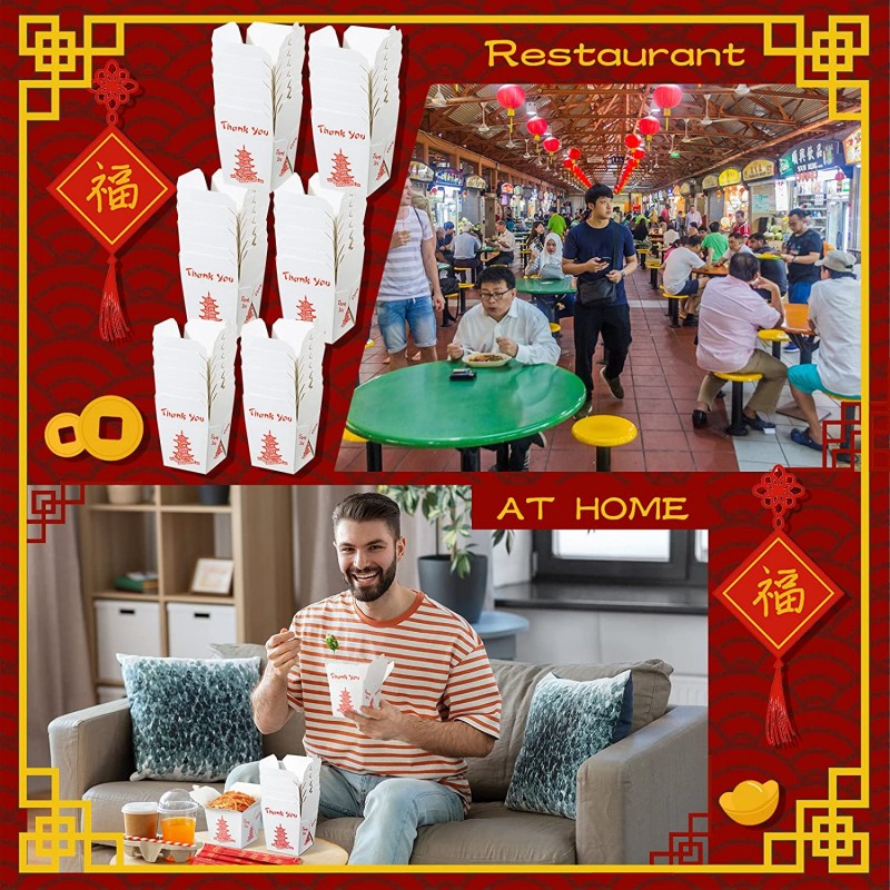 Pagoda Cina Bawa Pulang Wadah  - Meal Prep List ulasan dan harga