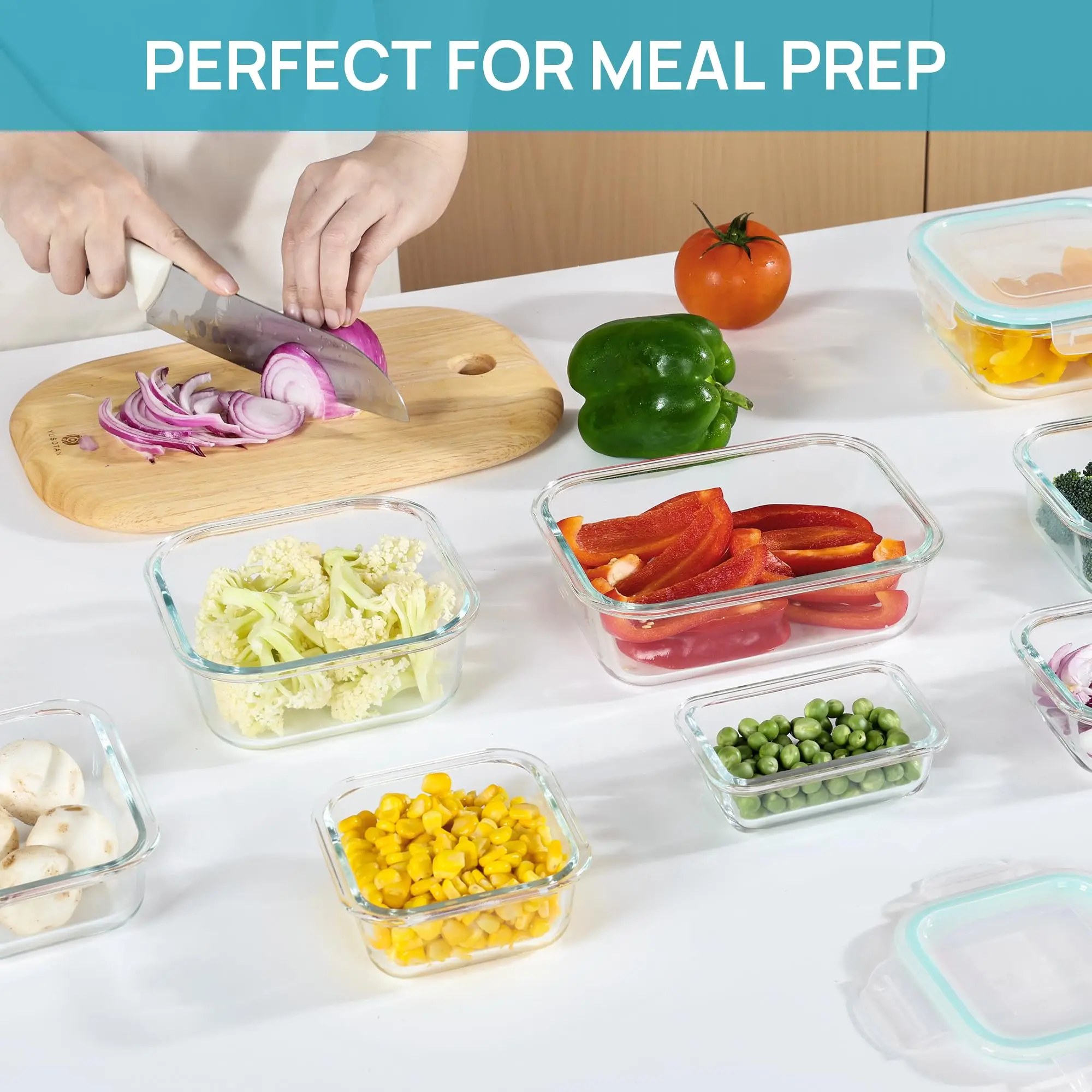 Wadah Penyimpanan Makanan Kota - Meal Prep List ulasan dan harga