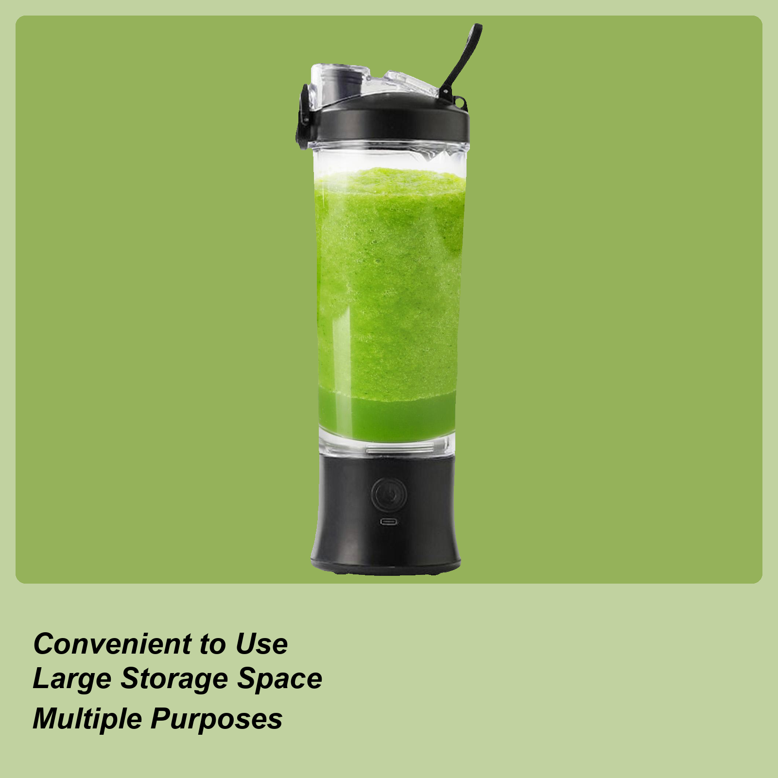 Blender Portabel untuk Mixer S - Meal Prep Smoothies ulasan dan harga